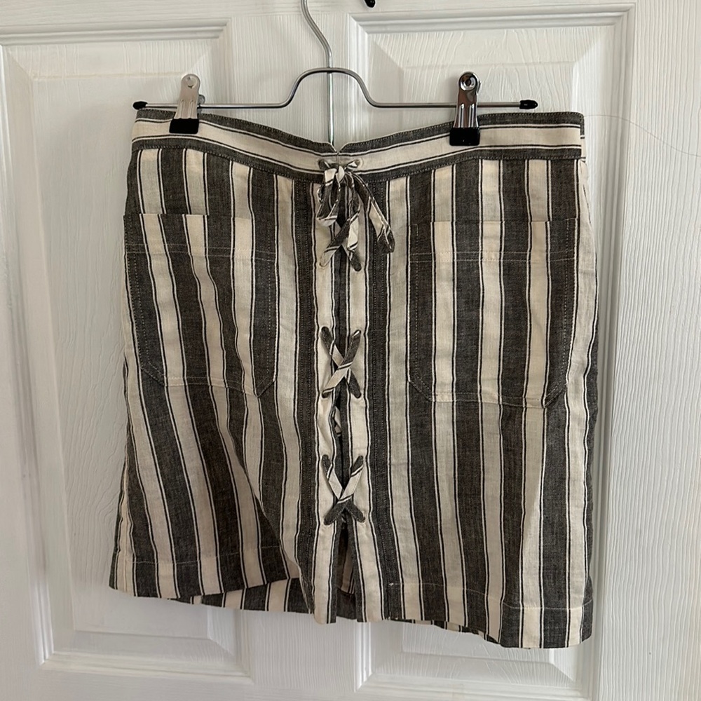 Madewell linen skirt